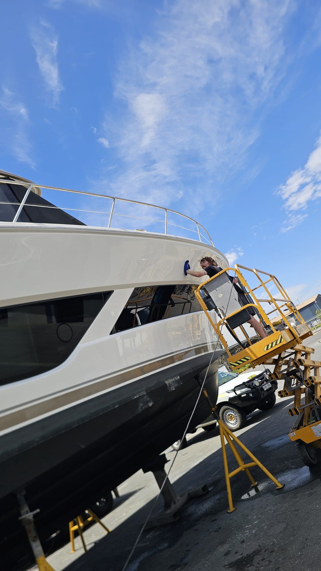 Precision yacht detailing